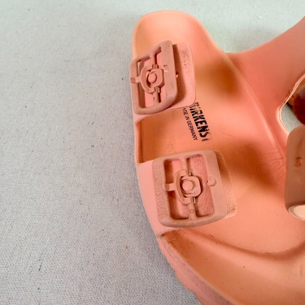 Birkenstock Arizona Essentials EVA Pink Clay Sandals Women's 37 Two Strap Narrow - Picture 16 of 16